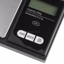 Мини цифровые весы 300 г/0,01 г ЖК-дисплей электронный золотые украшения карман Gram Вес