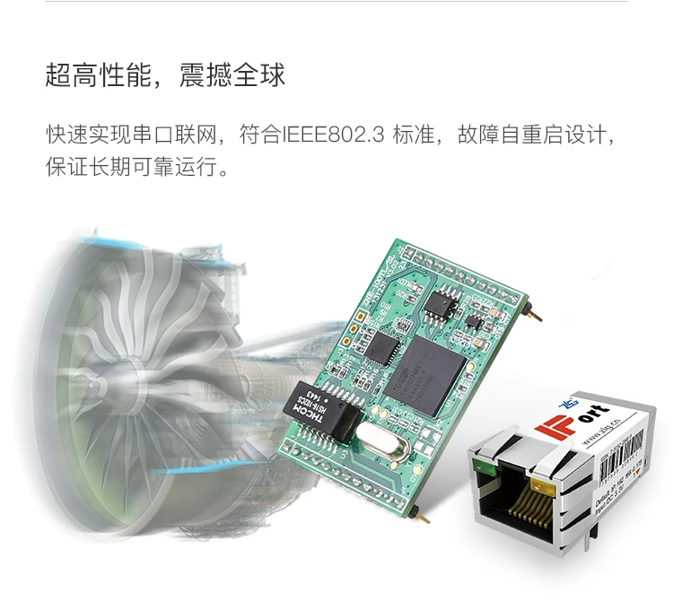 Последовательный Порты и разъёмы к Ethernet модуль ttl к RJ45 ZNE-100TA