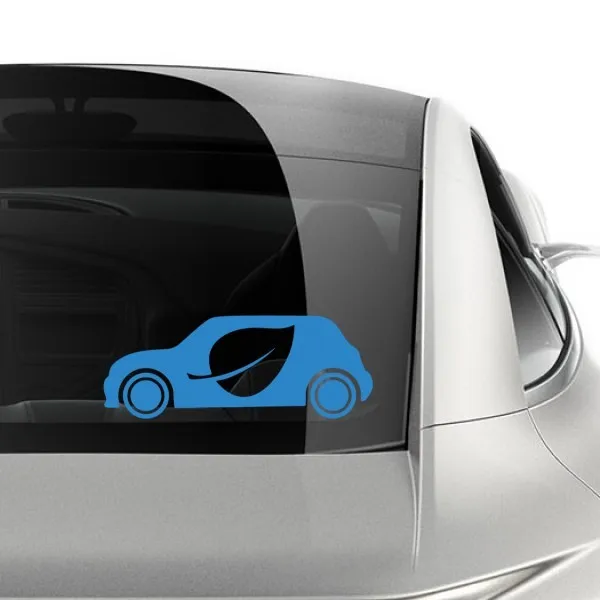 Pro environment Electric Car Symbols Sticker Vinyl Car Decoration Home Decor Easy To Apply