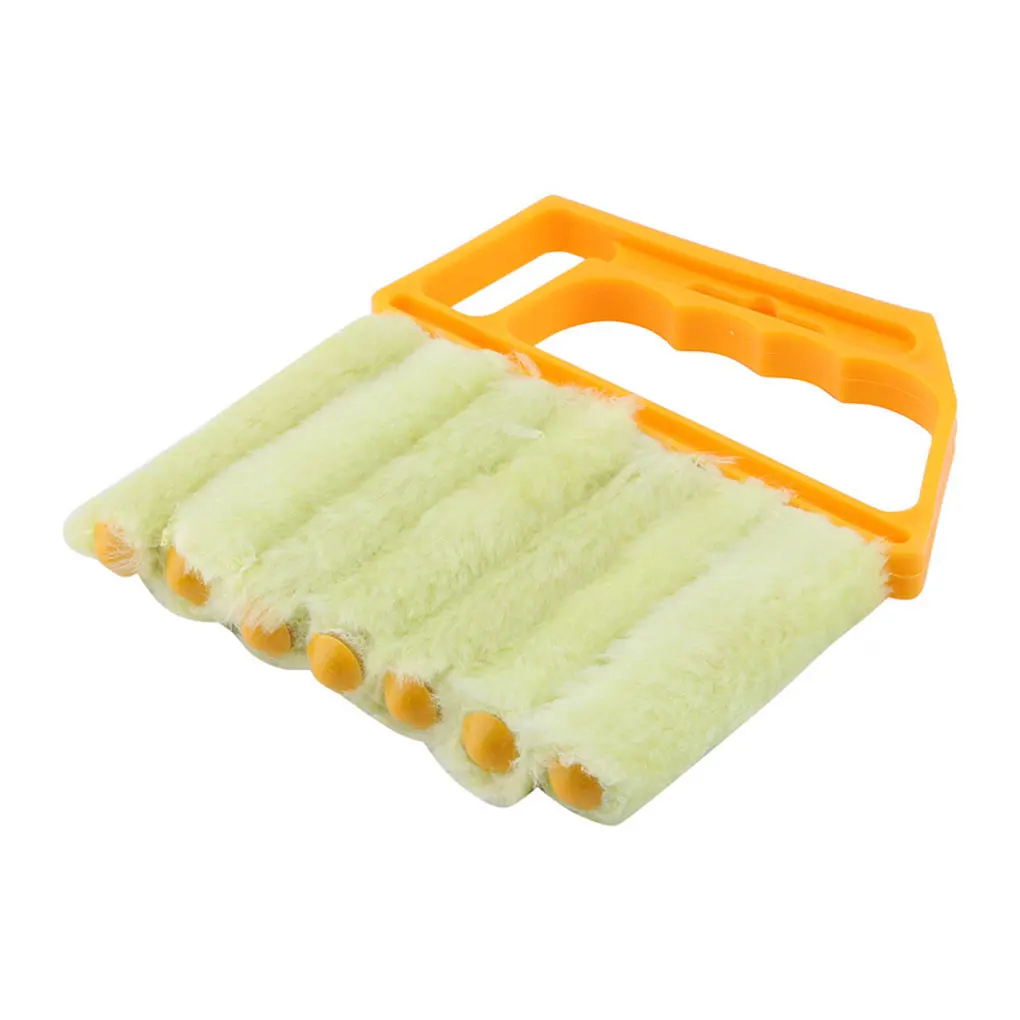 Louver Detachable Cleaning Brush Air Conditioner Outlet Dust Removal Brush Furniture Window Blinds Cleaner Random Color