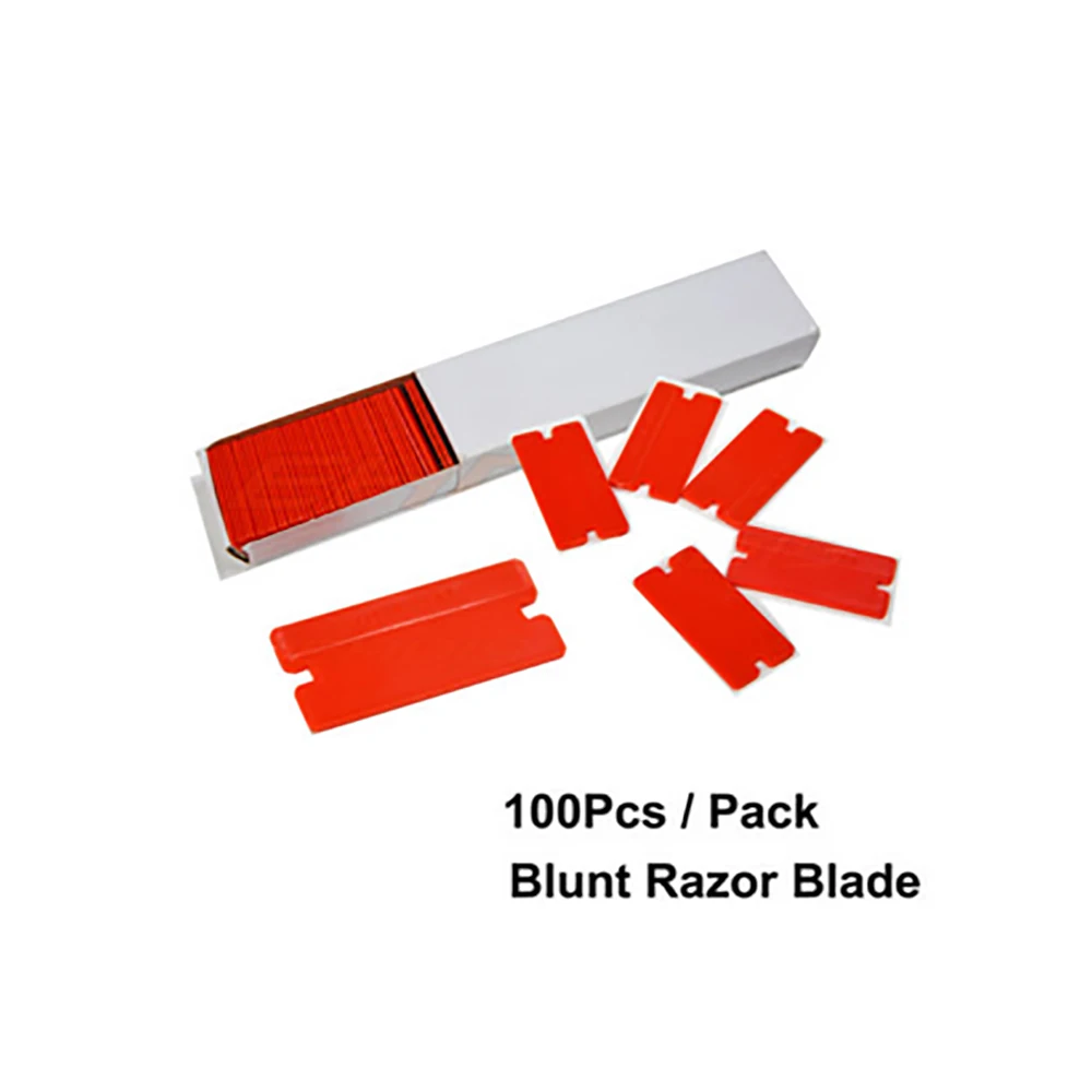 EHDIS 100PCS 1.5 Inch Car Sticker Remover Plastic Blade For Vinyl Film