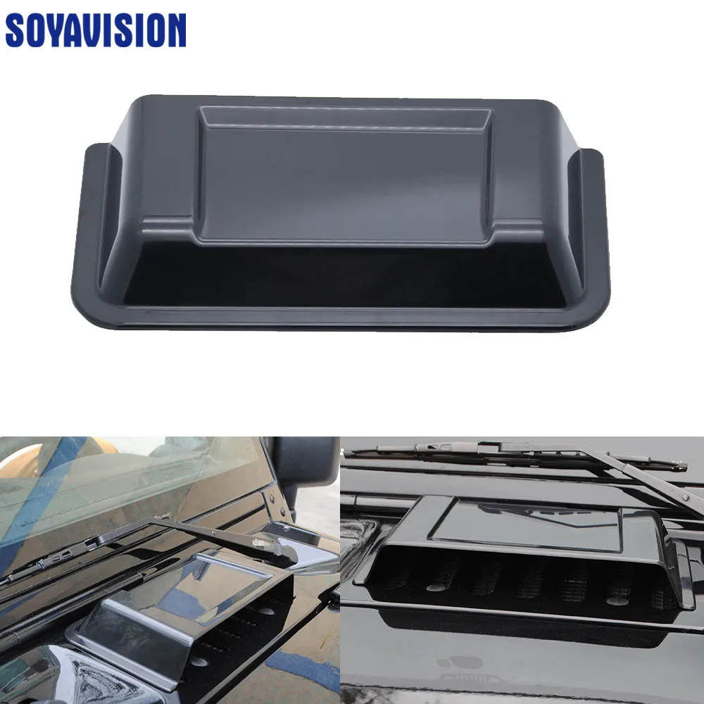 

For 2007-2016 Jeep Wrangler JK Accessories Air Intake Hood Scoop Vent Cover For Jeep Wrangler JK Hood Cowl Heater Parts