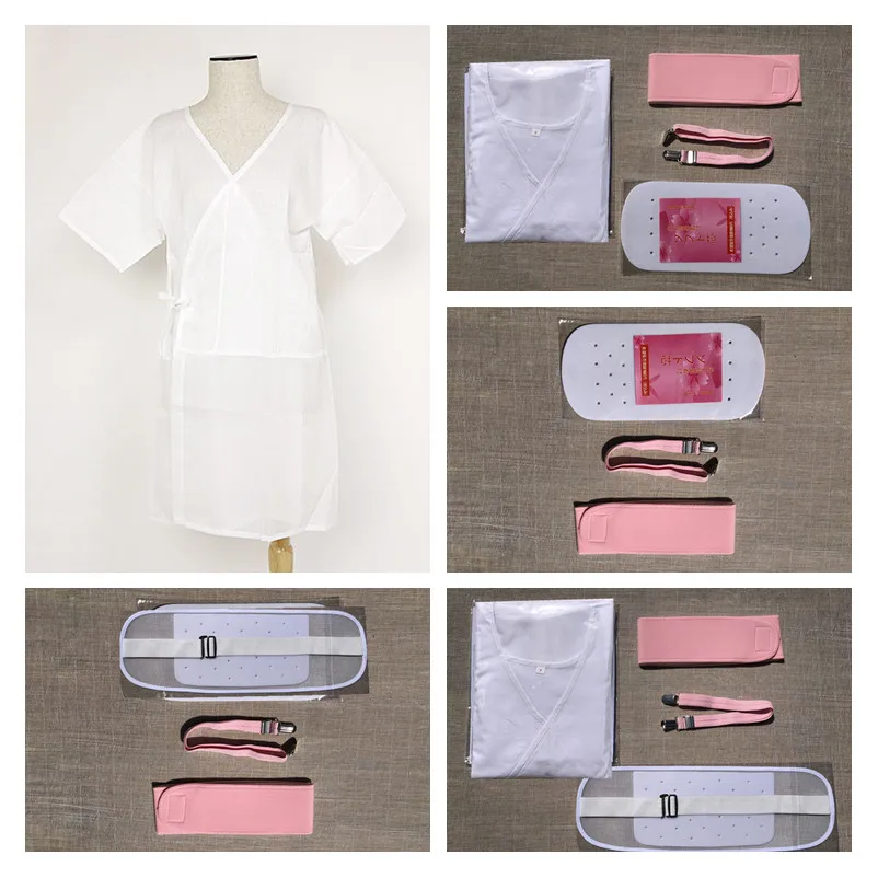 

Only Accessory set for kimono bathrobe Cosplay Prop plate IDA belt breast button White underwear