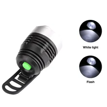 Светодиодный велосипедный светильник головной светильник высокого Яркость 3 режима ABS прочный для езды на велосипеде на открытом воздухе JA55