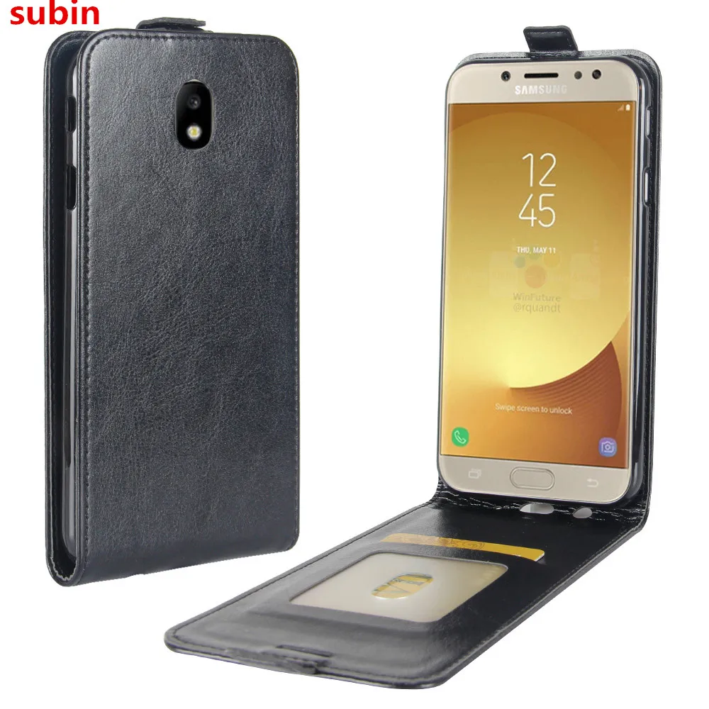 Чехлы для телефонов Samsung Galaxy J7 2017 чехлы из ПУ кожи с откидной крышкой чехол