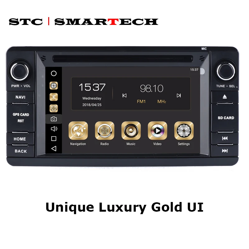 Clearance SMARTECH 2din Android 8.0 4GB RAM 32GB ROM car dvd player gps navigation autoradio for MITSUBISHI OUTLANDER with CAN-BUS decoder 2