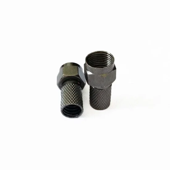 Black-Rg59-RG6-Twist-on-F-Connector-Coaxial-Cable-TV-Plug (2)