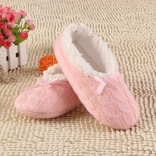 2016 New Warm Soft Sole Women Indoor Floor Slippers/Shoes White Black Woolen Slippers Flannel Flat Home Slippers 7 Color XP30