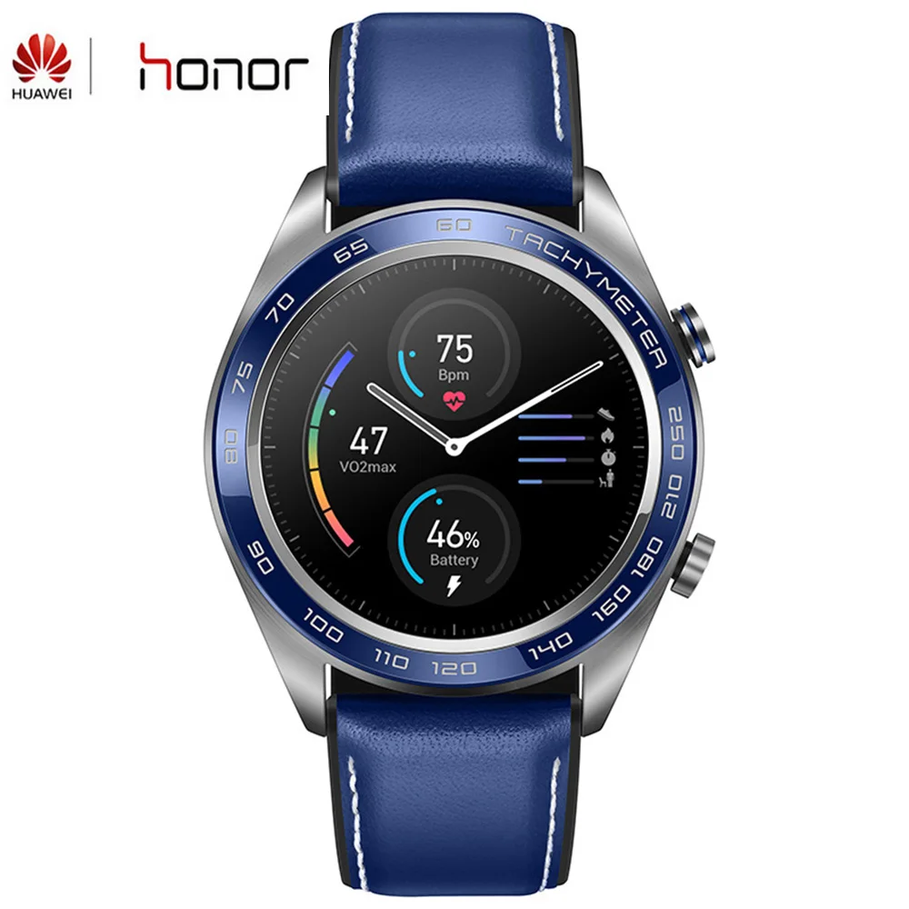 

HUAWEI HONOR Watch Magic Smart Watch 1.2 inch AMOLED Color Screen GPS 390*390 Heart Rate Monitoring Pedometer Fitness Tracker