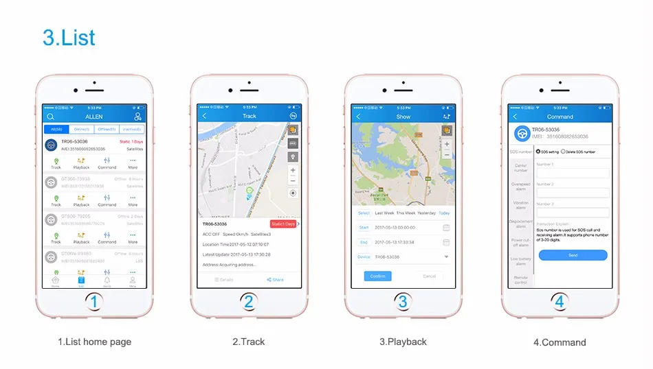 Concox New Qbit Mini GPS Location Tracker