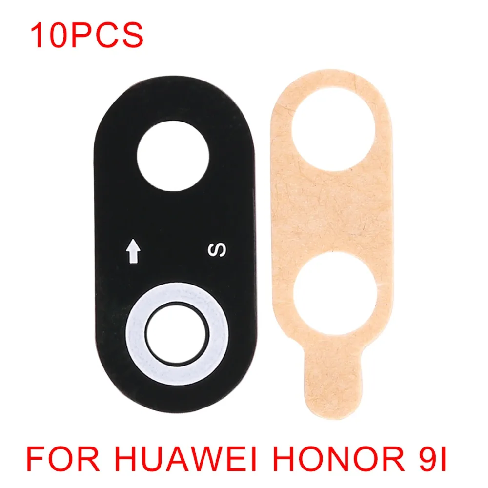 

10 PCS Back Camera Lens with Adhesive for Huawei Honor 9i/10/Play