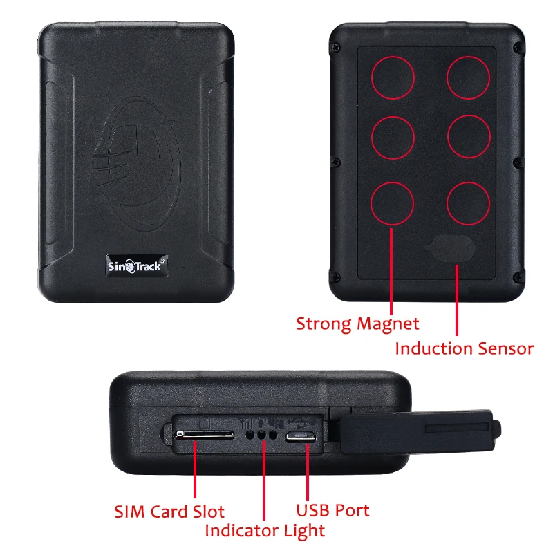 Waterproof GPS Tracker ST-915 Vehicle Locator Magnet TK915 Long Standby 120 Days 10000mAh Battery Real Time Position Tracking