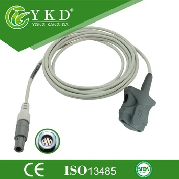 

Free Shipping for New model BCI 7Pin Reusable Adult Soft Tip Spo2 Sensor,3M