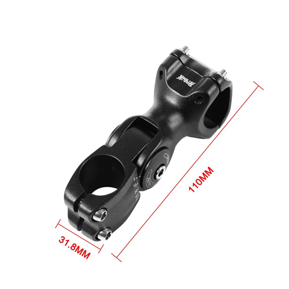 31,8X90 мм/110 мм велосипедный алюминий Сплав 3D Кованые регулируемый руль стволовых стояк