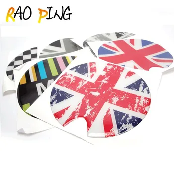 

Raoping 1PC Fit For BMW Mini Cooper S Fuel Tank Cap Sticker Oil Tank Decals Car Decoration Sticker Exterior Accessories