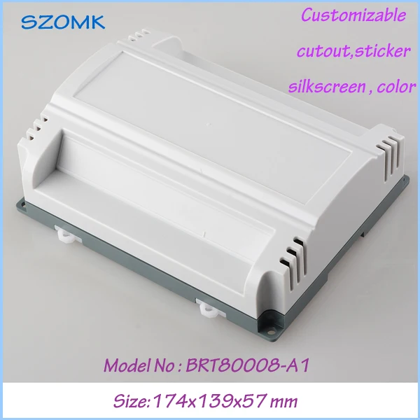 

enclosure electronics switch box (10 pcs) 174*139*57mm din rail junction box szomk electronical instrument case