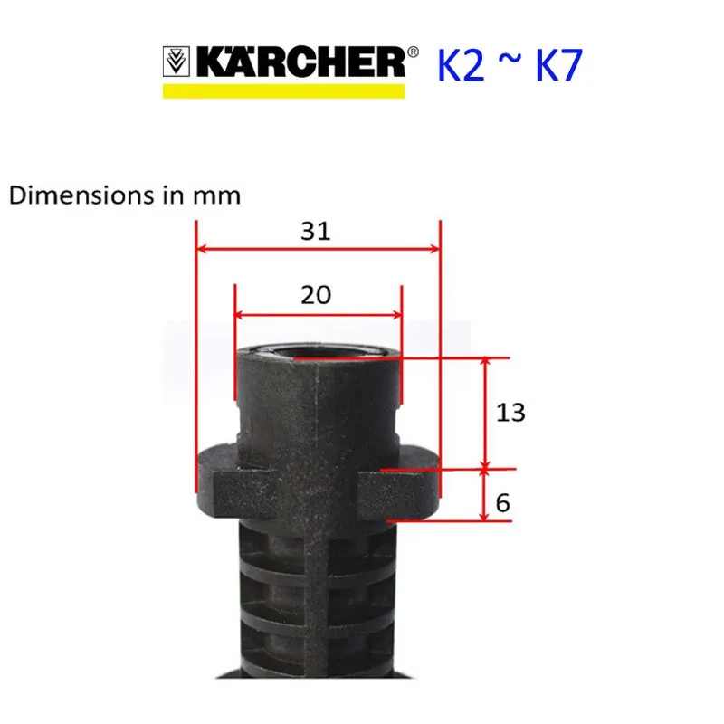 Karcher adapter size-800-K