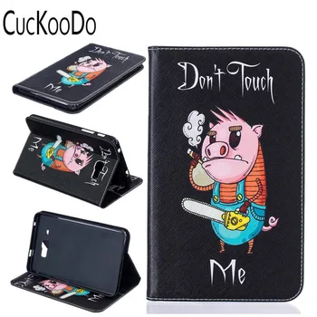 

CucKooDo PU Leather CaseforYou Managetic Flip Stand Wallet Card Slots Case Cover for Samsung Galaxy Tab J 7.0 T285DY Tablet