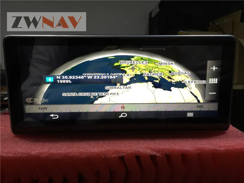 10,25 дюймов ips экран 8 ядерный Android 8,0 4+ 32 ГБ Автомобильный gps радио навигатор DVD для Mercedes Benz C W205 GLC-X253