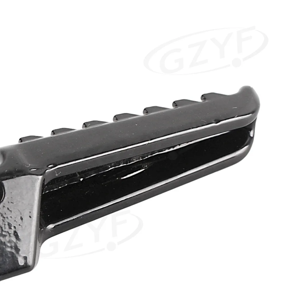 Motorcycle Rear Foot Peg Footrest For Kawasaki Ninja ZX6R / ZX636 / ZX9R / ZX12R / ER6N  650R / EX650 ER6F / 250R EX250 / ZX10R Z1000 Z750 Z1000 Z1000SX GTR1400 ZZR1400 ZX14 ZX-14 ZZR1200 KLE650 VERSYS Black 