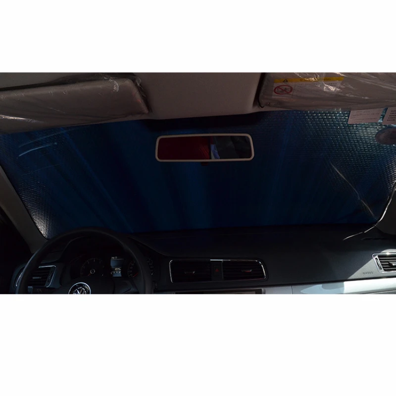 140*90cm Universal Car Front Windshield SUV Sunshade Windscreen Cover Sun Shield