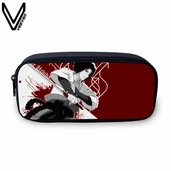 

VEEVANV Casual Anime Naruto Printing Case Poke Hot Cartoon Cosmetic Bags For Girl Boys Sasuke Kakashi Make Up Zipper Study Cases