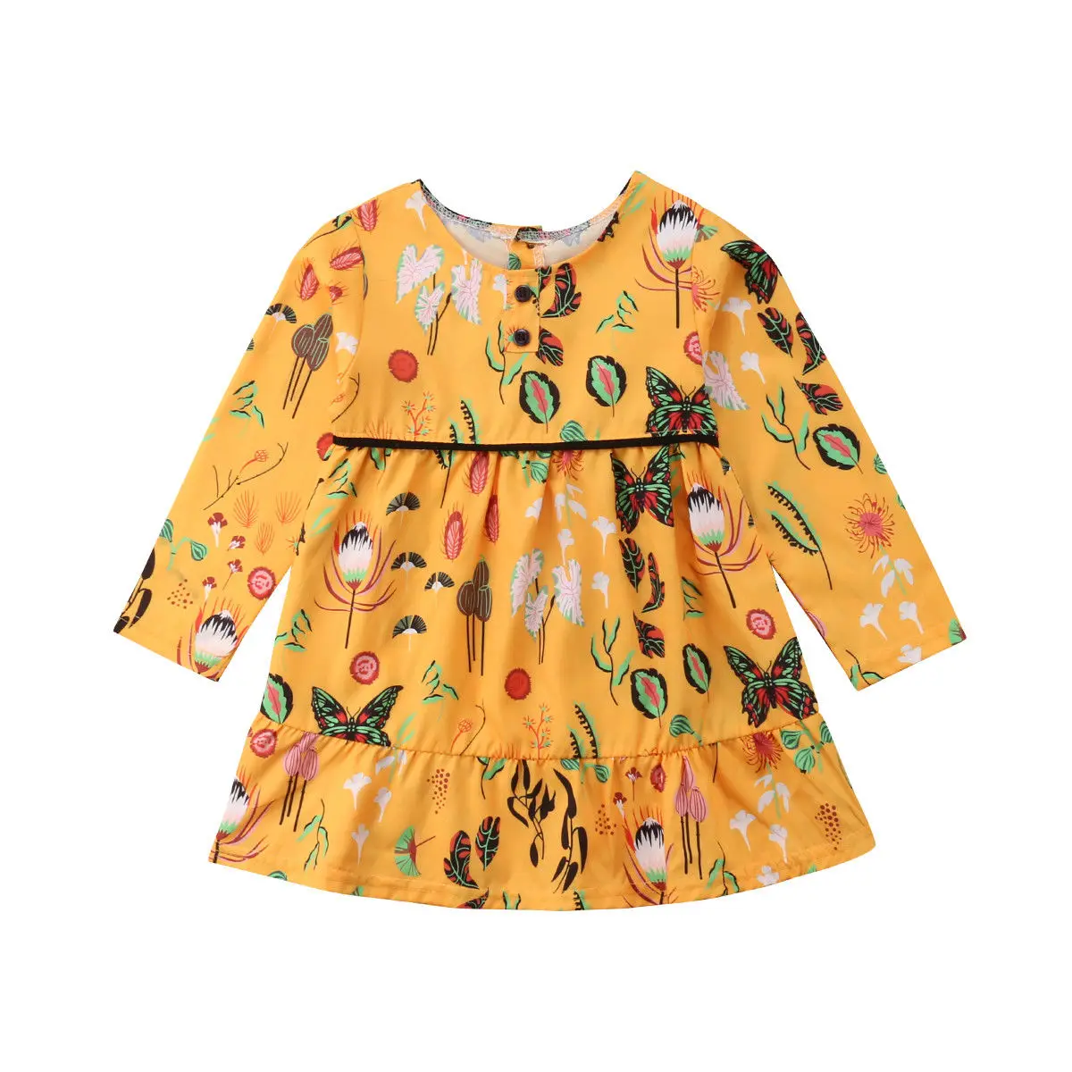 

Pretty Kid Baby Girl Summer Floral Party Pageant Tutu Dress Sundress Clothes
