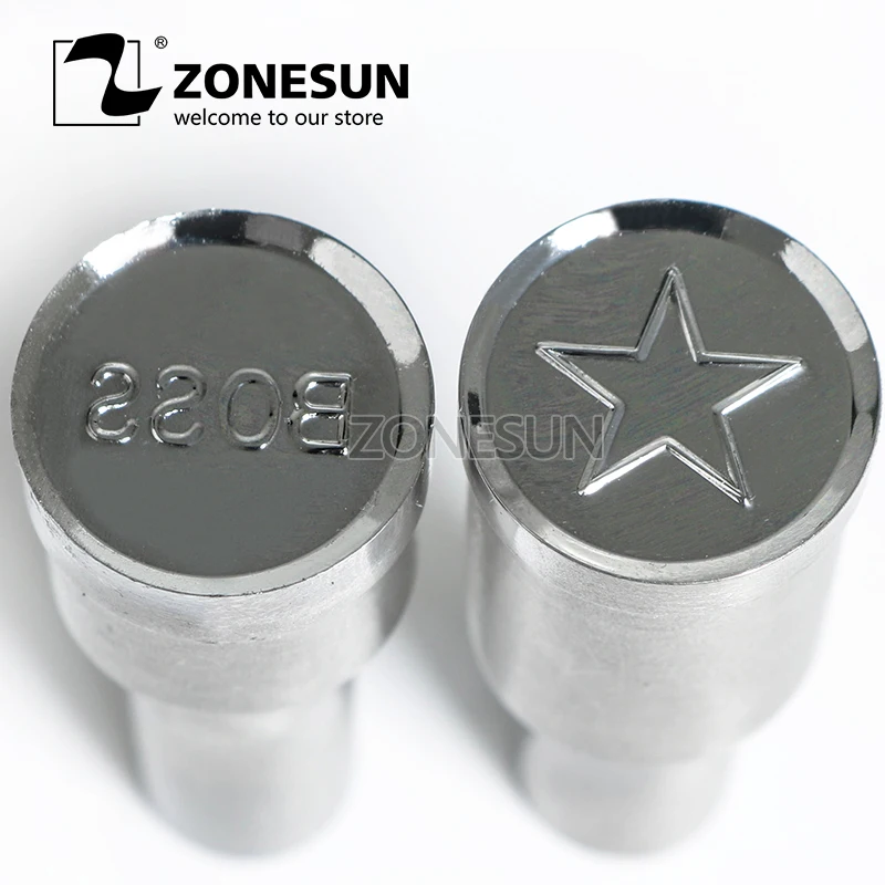

ZONESUN Star shape Tablet Press 3D Punch Mold Candy Milk Punching Die Custom Logo For punch die TDP 5 Machine Free Shipping