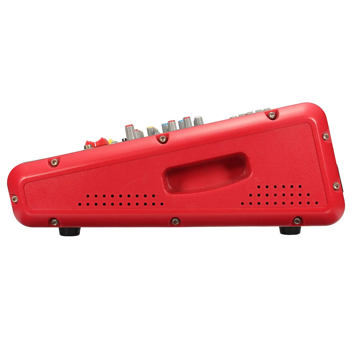 ELM профессиональный bluetooth 4 канала караоке аудио микшер усилитель Микрофон Звук