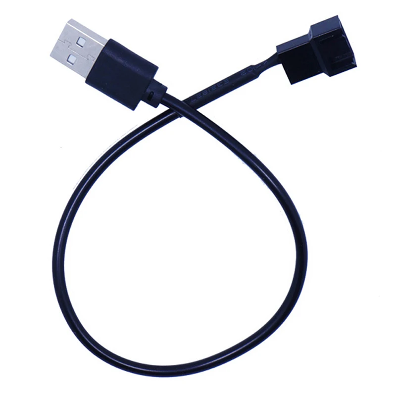 Лидер продаж 3 контактный или 4 вентилятор для usb адаптера кабели 3/4 Pin компьютера