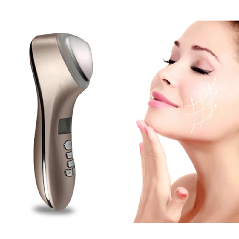 

Cold Heat Ultrasonic Iontophoresis Derivation Beauty Apparatus Facial Cosmetic Instrument RJ99