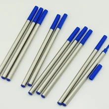 10 шт. Baoer Ручка-роллер чернила для BAOER, FULIWEN, JINHAO, DUKE ручки-роллеры, нажимной Тип 0,5 мм-синий цвет