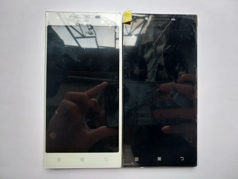 For Lenovo P70 LCD Display Touch Screen Digitizer Assembly with Frame