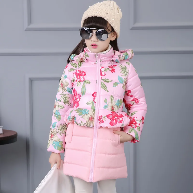 

Children's clothing jacket 2018 new girls cotton thick children's cotton jacket children's clothing cotton fashion coats MF-314