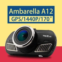 DAB201 Ambarella A12 Car DVR GPS D201 Car Camera Super HD 1440P 2.7 inch Screen 170 Degree View Angle Dash Cam GPS Logger
