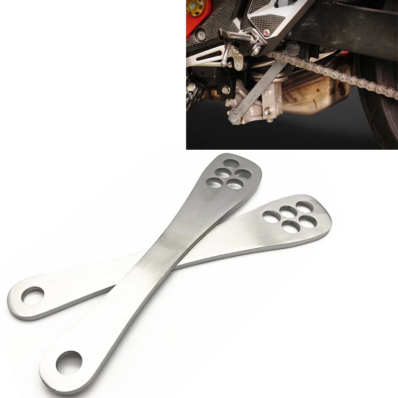 

For Kawasaki Z800 Z 800 2012 2013-2016 Motorcycle Accessories Stainless Steel Adjustable Suspension Drop Rear Lowering Links Kit