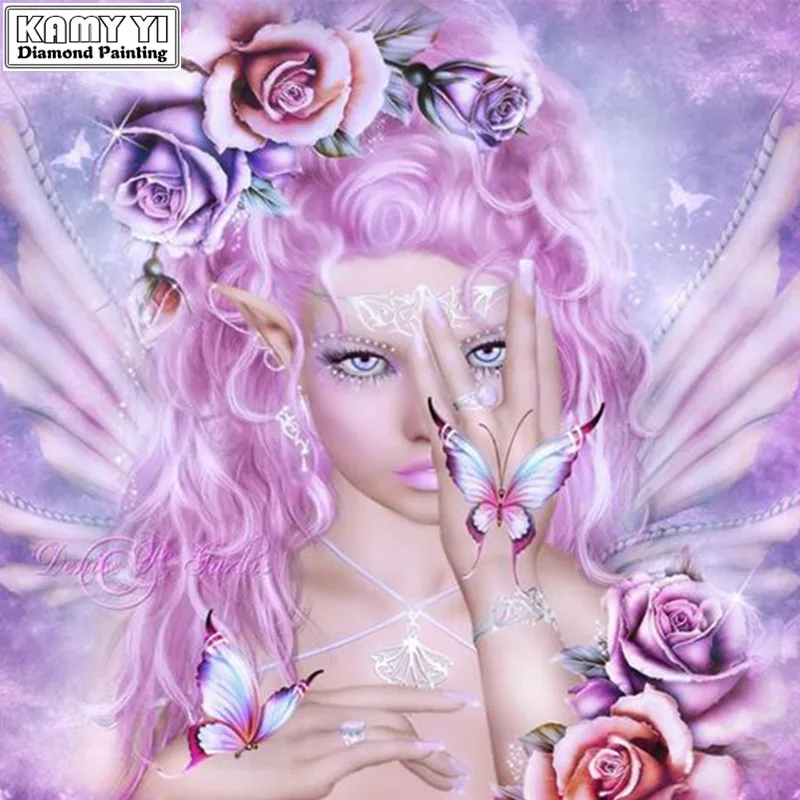 

Goddess Needlework 5D Diy Diamond Painting for Lucky Home Full Crystal Drill Sets Wall Sticker Arts