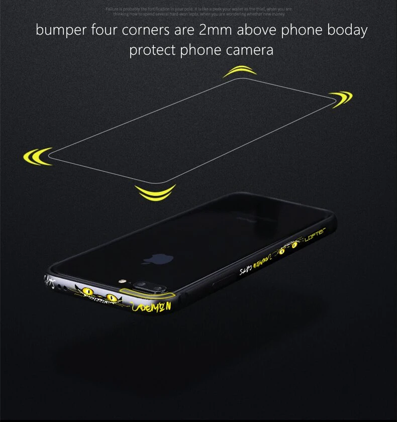 Металлический бампер для iphone 7 Plus/i8/i7/i8 Плюс/iX, чехол Защитный металлический и силикагель кадр, анти-стук, iphone Ближний Рамка