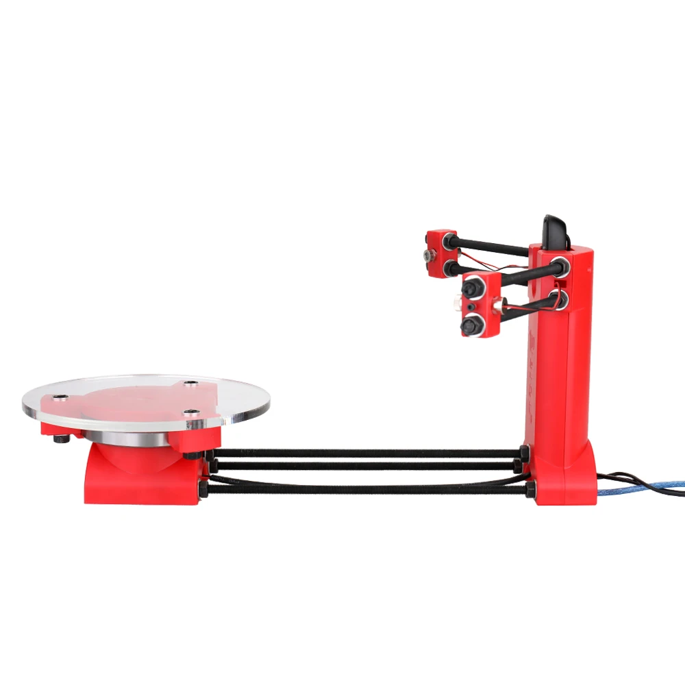 3D сканер DIY kit Reprap 3D с открытым исходным кодом портативный 3D сканер для 3d принтера Высокоточный Настольный Базовый комплект