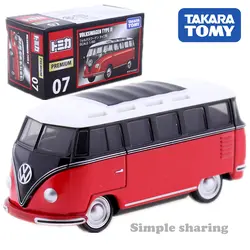 TOMICA PREMIUM NO. 07 VOLKSWAGEN TYPE II 1: 65 TAKARA TOMY классические автомобильные моторы литая металлическая модель новые игрушки