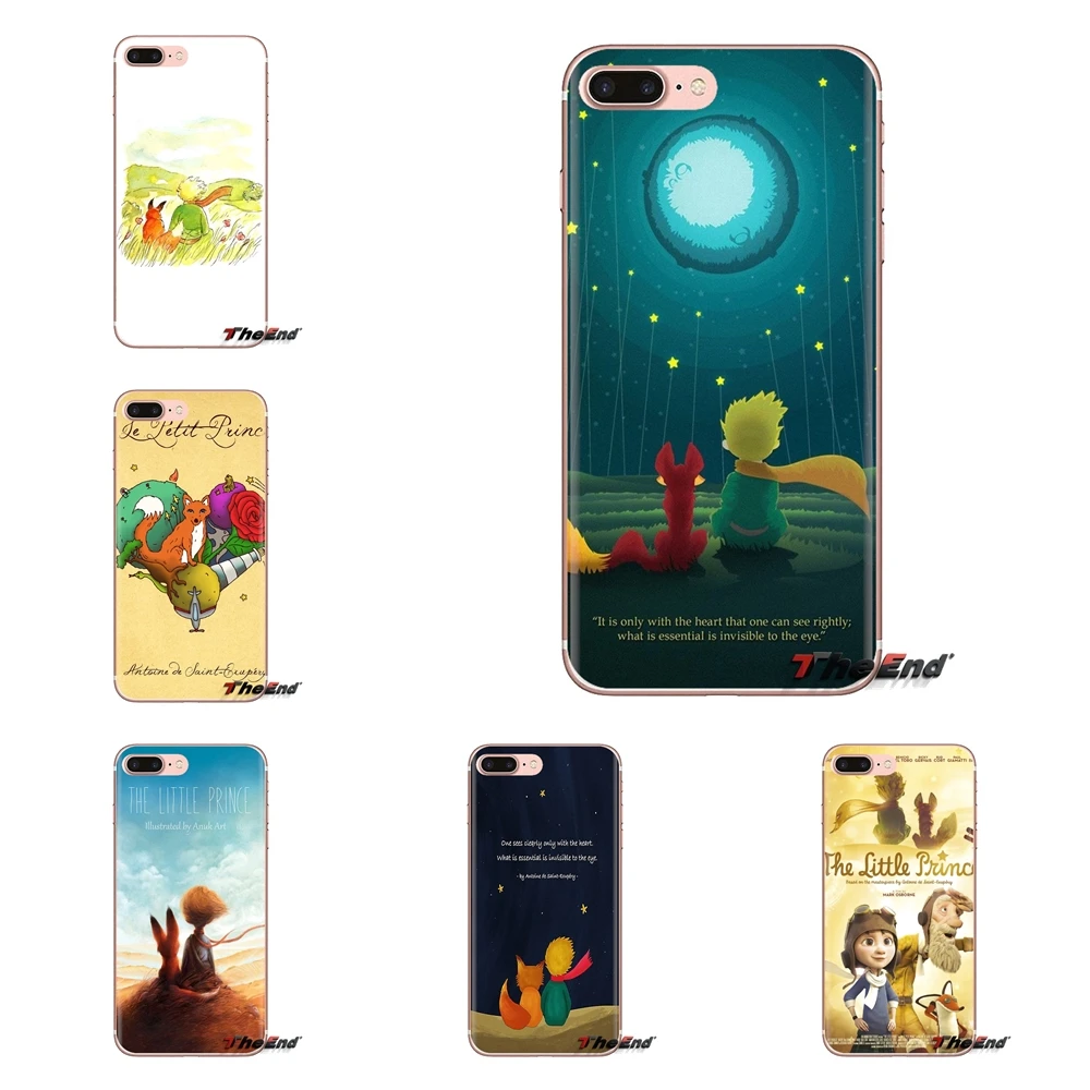

The little prince Le Petit Prince fox For Xiaomi Redmi 4A S2 Note 3 3S 4 4X 5 Plus 6 7 6A Pro Pocophone F1 Transparent TPU Cover