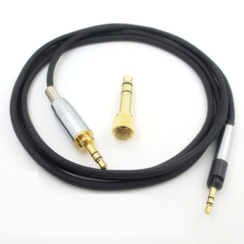 Replacement Audio Cable for M40X M50X Headphones Microphone Volume Control for IOS for iPhone