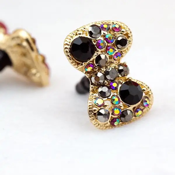 

Rhinestone Color Diamond Bow Anti-dust Headphones Hole Dustproof Plug Universal Mobile Phone Earphone Dust Plug