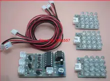 CD4017 + ne555 moduł stroboskopowy zestawy do produkcji elektroniki zestawy diy elektroniczny zestaw do nauki diy