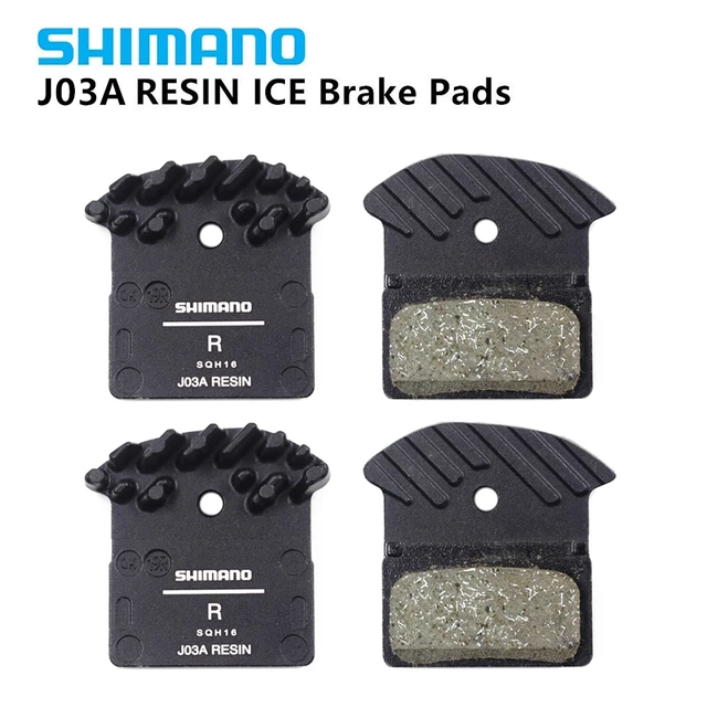 SHIMANO J03A Pads DEORE XT SLX DEORE Cooling Fin Ice Tech Brake Pad MTB