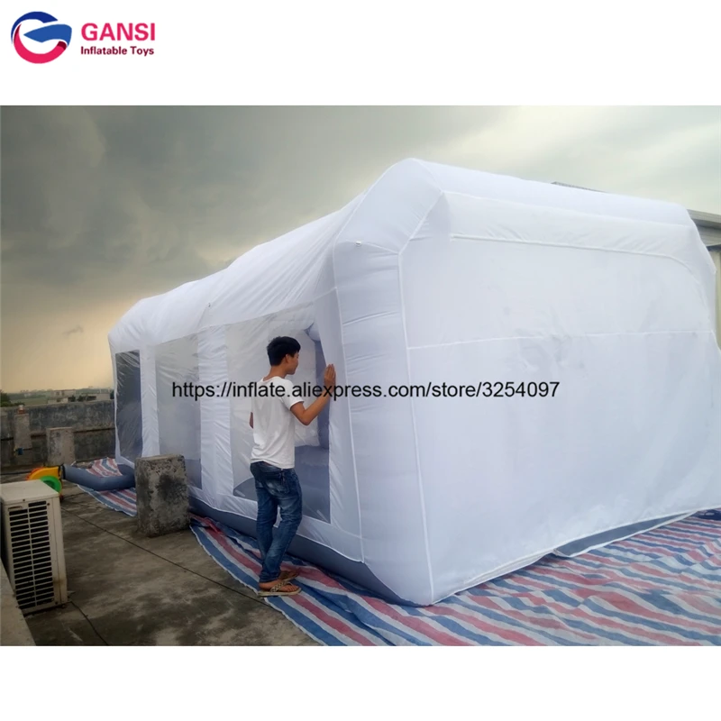 inflatable paint spray booth21