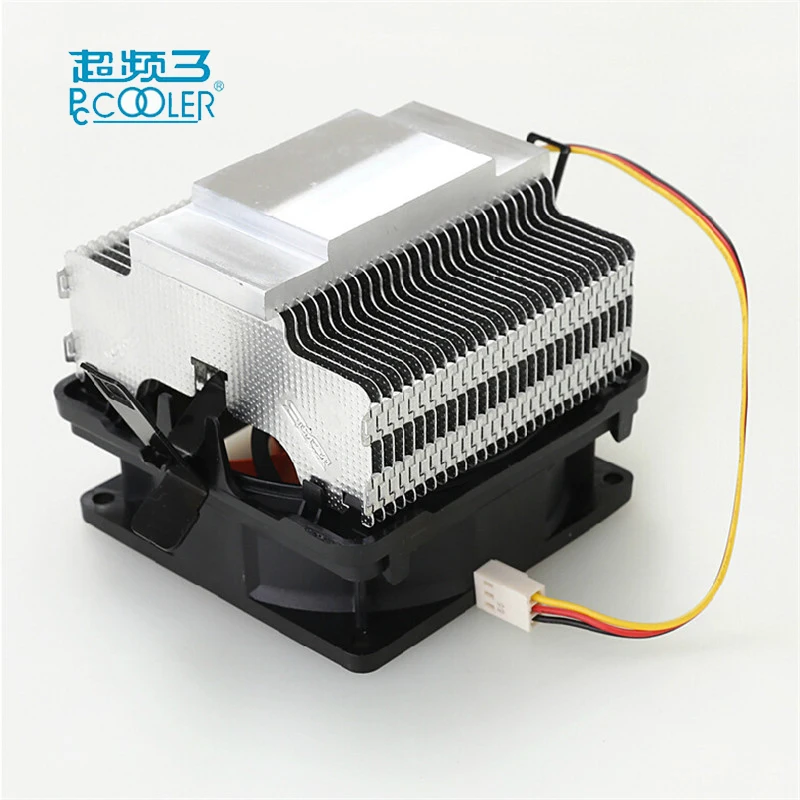 

PcCooler Q82 CPU Cooler Fan for Intel LGA 775 1155 1156 AM2 AM2+ AM3 Desktop Motherboard Socket CPU fan Heatsink Holder
