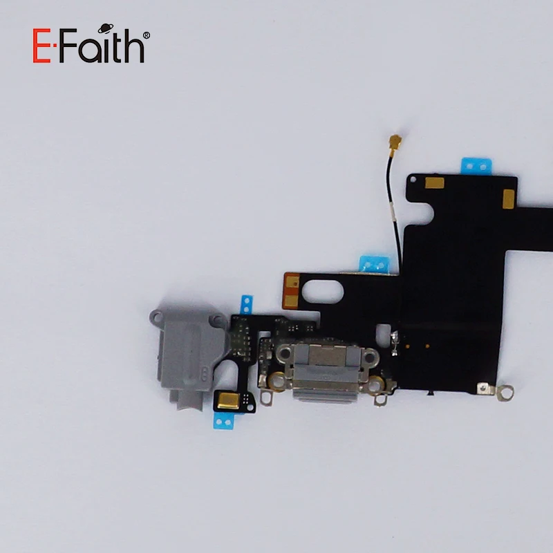 E-Faith 10 шт./лот для IPhone 6G док-разъем зарядный порт гибкий кабель для iPhone 6G черный и белый