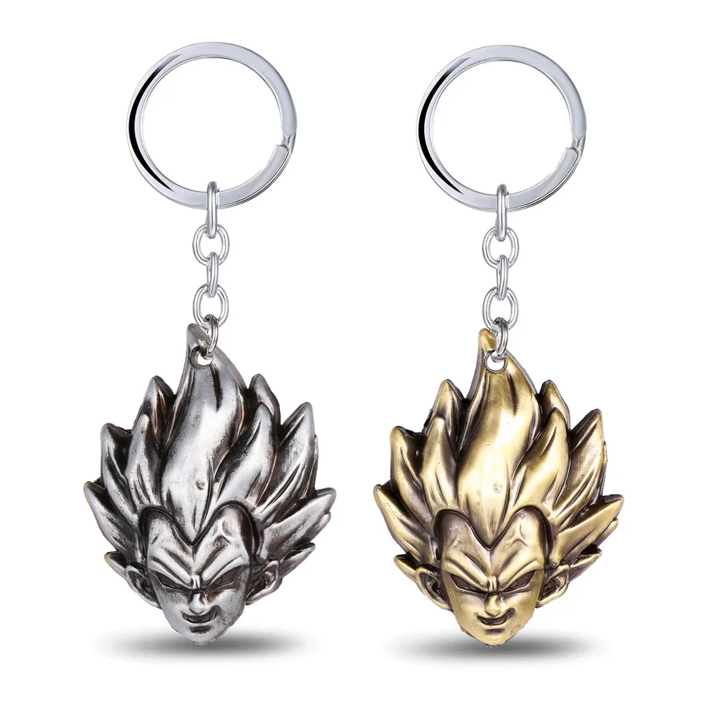 

Anime Dragon Ball Keychain Son Goku Vegeta Trunks Key Ring Holder Metal Fashion Car Chaveiro Key Chain Pendant men Gift Jewelry