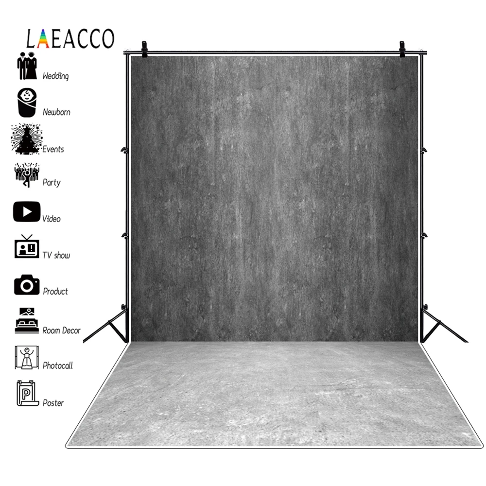 

Laeacco Retro Grunge Wall Personalized Portrait Photo Photocall Photography Backgrounds Photographic Backdrops For Photo Studio